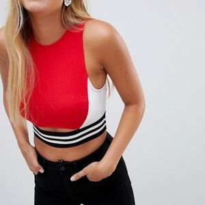 Sold! Bershka contrast band tank top